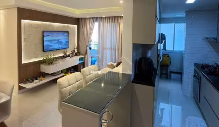 Apartamento à venda Condomínio Contemporâneo- Jundiaí- 2 dormitórios sendo 1 suíte- 2 vagas- Área de lazer