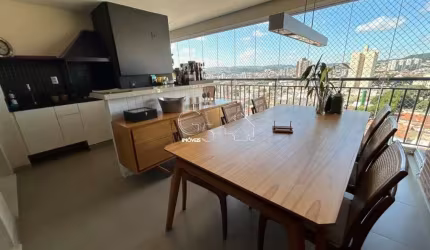 Apartamento de Luxo no Centro de Jundiaí-SP: 3 Quartos, 3 Suítes, 2 Salas, 4 Banheiros, 3 Vagas de Garagem - 145m²