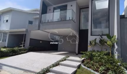 Casa em Condomínio de Luxo com 4 Quartos e 3 Suítes - Jundiaí-SP - Loteamento Reserva Ermida - 222m² - 4 Vagas