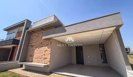 Casa Nova Térrea em Condomínio Fechado localizado no Vivendas da Mata com 259,42m² de terreno e 151,22m² de área construída.