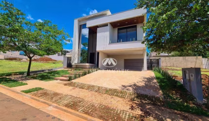 Casa no Condomínio Alphaville 2 em Bonfim Paulista, 364m² de área construída.
