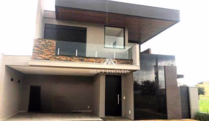 Sobrado no  Condomínio Portal da mata -  com 257m², 3 suítes, piscina e varanda gourmet.