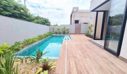 Casa térrea no condomínio Quinta do Ventos com terreno de 397,16m² e 210m².