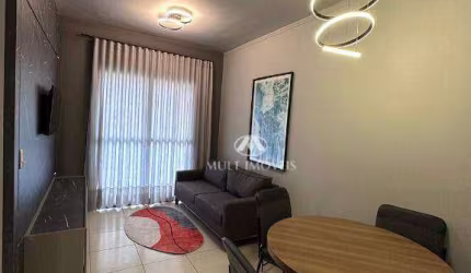 Apartamento de Alto Padrão Mobiliado e Decorado no Bairro Nova Aliança em excelente localização, andar alto, vista livre.