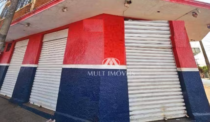 Salão Comercial de esquina em excelente localização no Bairro Vila Tibério com 88m² de área privativa.