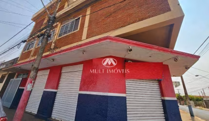 Imóvel Comercial/ Residencial; Parte superior Sobrado  e parte inferior Salão, excelente localização no Bairro Vila Tibério, terreno81m² e 206m² útil