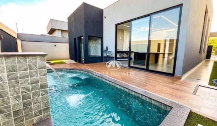 Casa Térrea em Condomínios Fechado localizado na Quinta dos Ventos com Terreno de 336 m² e  180 m² de área construída.
