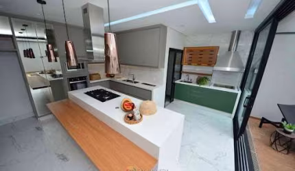 Casa térrea três suítes condomínio Indaiatuba/SP