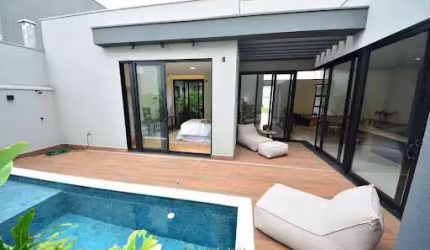 Casa de condomínio com três suites e escritório Indaiatuba