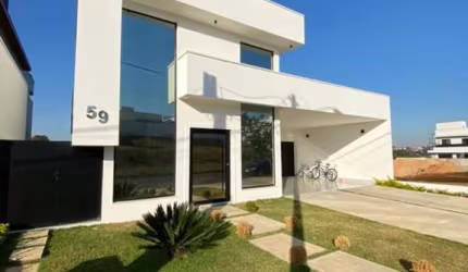 Casa em condomínio fechado com 3 quartos à venda na Rua José Maria Servilha, --, Residencial Central Parque, Salto por R$ 1.400.000