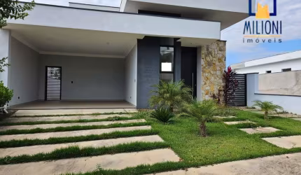 Casa em condomínio fechado com 3 quartos à venda na Rua Adélio Arvani, --, Residencial Central Parque, Salto por R$ 1.500.000