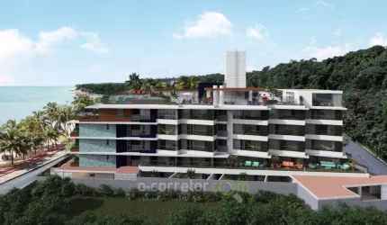 Apartamento para Venda em João Pessoa, cabo branco, 2 dormitórios, 1 suíte, 2 banheiros, 1 vaga