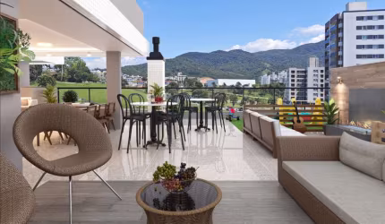 Lançamento, apartamento, 1 dormitório, 1 vaga de garagem, Pedra Branca