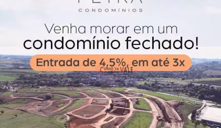 Terreno à venda, 250 m² por R$ 207.784,48 - Piedade - Caçapava/SP