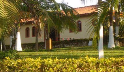 Chácara Alto Padrão com casa principal e casa de hóspedes à venda, 9339 m² por R$  - Veraneio Irajá - Jacareí/SP