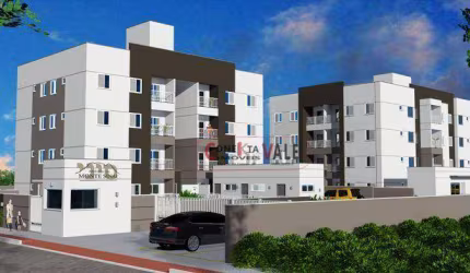 Apartamento com 2 dormitórios à venda, 55 m² por R$ 280.000,00 - Jardim Colonial - São José dos Campos/SP