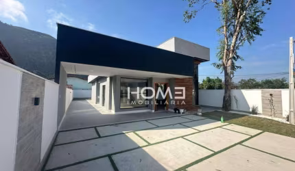 Casa com 3 dormitórios à venda, 108 m² por R$ 730.000,00 - Jardim Atlântico Oeste - Maricá/RJ