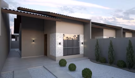 Bonito geminado em construção no vila nova