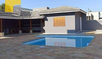 Casa com 4 dormitórios à venda, 395 m² por R$ 2.500.000,00 - Condomínio Shamballa II - Atibaia/SP