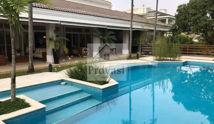 Casa com 5 suítes, academia e garagem coberta- 1000m2-  Alphaville Residencial 2 - Por R$17.500.000,00