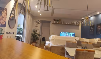 Lindo Apartamento 82m2 . Suite e Varanda Gourmet. Condomínio Residencial Parque Firenze