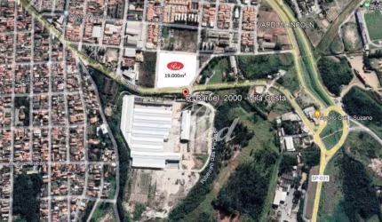 Área à venda, 19000 m² por R$ 19.000.000,00 - Centro - Suzano/SP