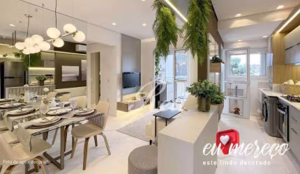 Apartamento com 2 dormitórios à venda, 57 m² por R$ 531.000,00 - Vila Oliveira - Mogi das Cruzes/SP