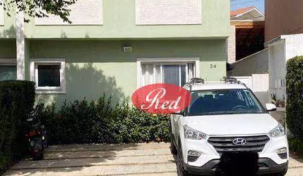 Casa com 3 dormitórios à venda, em condominio fechado 108 m² por R$ 800.000 - Jardim Carlos Cooper - Suzano/SP