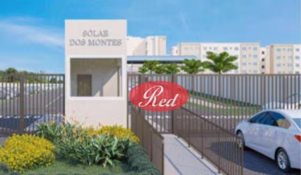 Solar dos Montes. Apartamento com 2 dormitórios à venda, 42 m² por R$ 235.000 - Chácara Estância Paulista - Suzano/SP