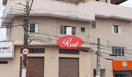 Apartamento com 1 dormitório para alugar, 40 m² por R$ 804,88/mês - Jardim Cacique - Suzano/SP