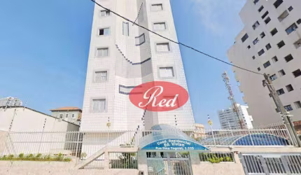 Apartamento com 1 dormitório à venda, 50 m² por R$ 320.000 - Caiçara - Praia Grande/SP