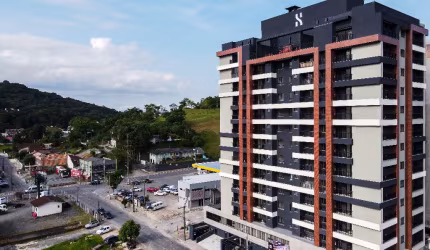 Pronto p/ Morar - Lindo apartamento 1 suíte + 1 quarto - Duo Residence(  Anita Garibaldi)