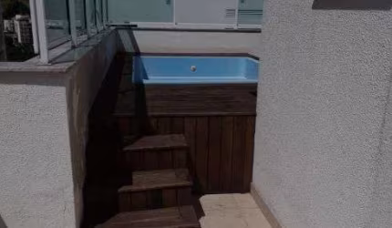 Cobertura Duplex com 4 quartos sendo 2 suíte sem Freguesia - Rio de Janeiro - RJ