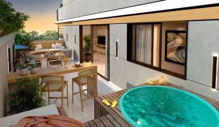 Cobertura Duplex de 3 suítes com amplo terraço, na Tijuca