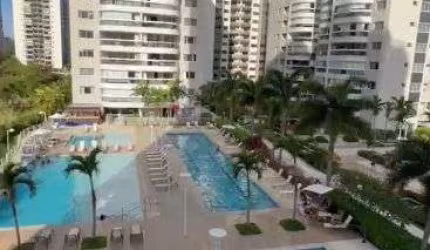 apartamento com 115 m com 3 quartos sendo uma suíte com 2 reversível no Ilha Pura Barra da Tijuca