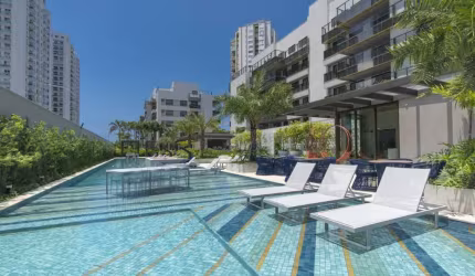 Apartamento em condomínio de extremo Luxo na Orla da Praia da Barra da Tijuca