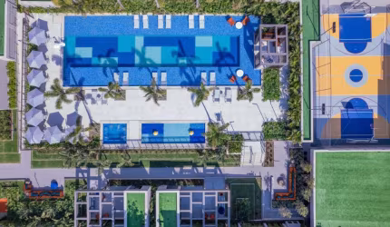 Apartamento de três quartos sendo 1 suite Espetacular num condomínio clube na tijuca