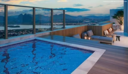 Cobertura de 4 suítes de altíssimo LUXO no quadrilátero do golfe Olímpico da Barra