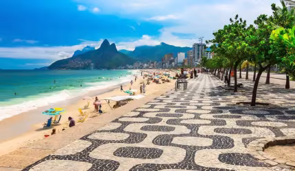 Studio pronto mobiliado primeira locação em Copacabana