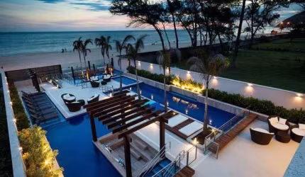 Garden de 3 quartos  sendo 1 suíte no Pontal Oceânico