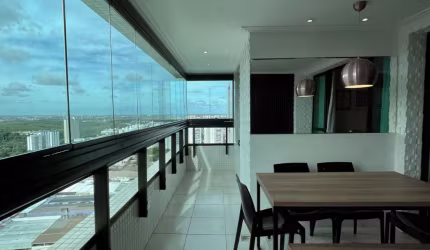 luguel – Apartamento 2/4 com Suíte, Varanda Gourmet – 84m² – Condomínio Manhattan – Paralela, Salvador-BA