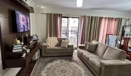Apartamento para venda tem 123 metros quadrados com 3 quartos em Pompéia - Santos - SP