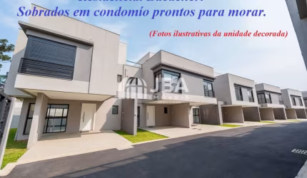 No Tingui, sobrados prontos para morar a partir de 139m²