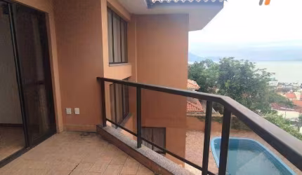 Casa com 3 dormitórios para alugar, 456 m² por R$ 18.309,01/mês - Itaguaçu - Florianópolis/SC