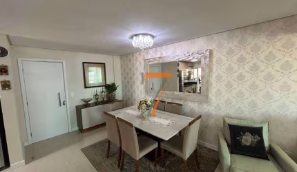 Apartamento com 3 dormitórios à venda, 97 m² por R$ 830.000,00 - Barreiros - São José/SC