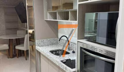 Studio com 1 dormitório para alugar, 33 m² por R$ 3.998,00/mês - Agronômica - Florianópolis/SC
