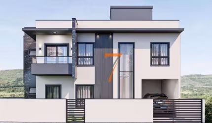 Sobrado com 3 dormitórios à venda, 110 m² por R$ 570.000,00 - Sertão do Maruim - São José/SC