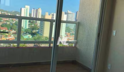 Flat mobiliado em andar alto e com vista para o mar - 34m² - Ponta Negra
