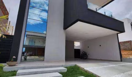 Casa duplex com 232m² de área construida - 4suites - recentemente construída