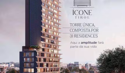 Apartamento com 3suites, 3vagas - 184m² - no Tirol - APARTAMENTO NOVO